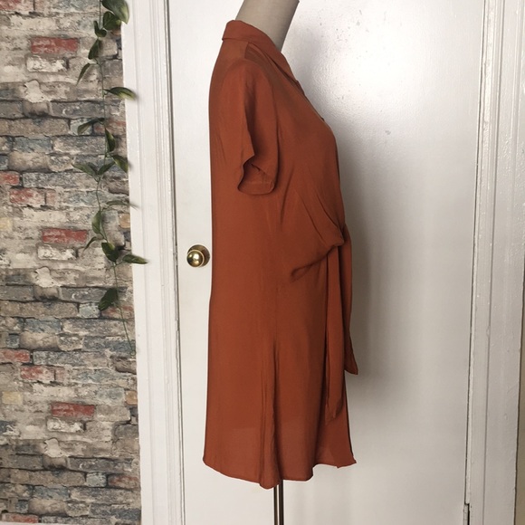 Forever 21 Brown Squash Tunic NWOT Sz S - Picture 7 of 14